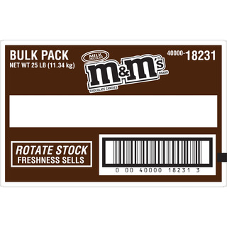 CANDY – M&M PLAIN – 25LBS – TFDS Group